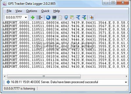 Программа GPS Tracker Data Logger