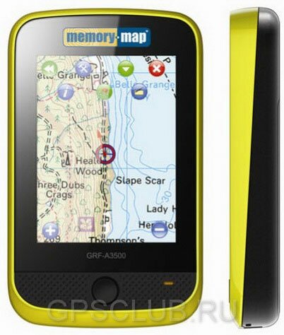Memory-Map объявляет о выходе нового GPS устройства Adventurer 3500