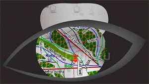 Компания Recon Instruments представила специальный дисплей, закрепляемый внутри горнолыжных очков