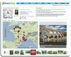 Сервис EveryTrail получил 1 миллион долларов 