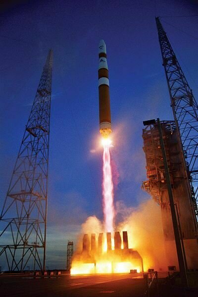 Запуск спутника GPS IIF