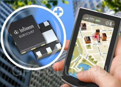 Infineon   BGM103xN7   GPS  