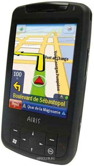 Airis T482 - коммуникатор с поддержкой gps