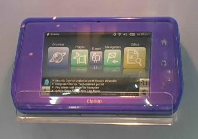 Clarion MiND – gps-навигатор, UMPC или MID? Clarion MiND – gps-навигатор, UMPC или MID?