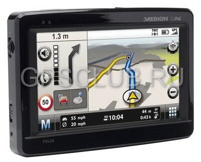 GoPal P5430 – крупная gps-новинка от Medion.